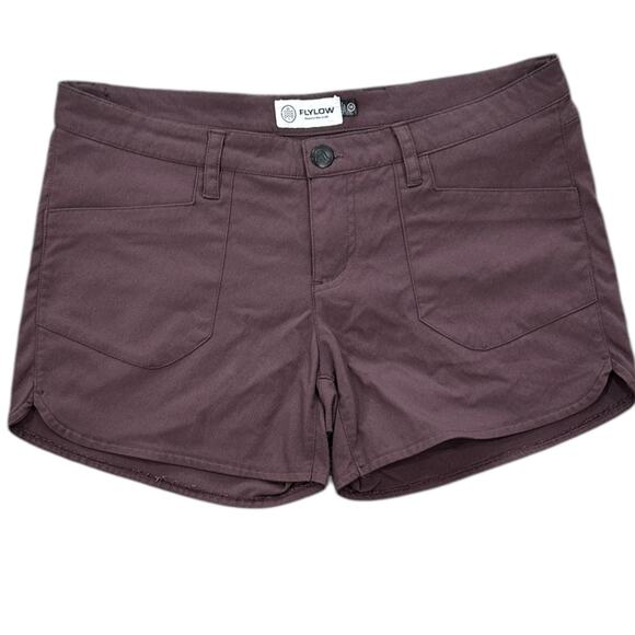 Flylow Patsy 4” Shorts In Clay - Picture 2 of 4